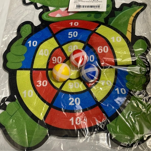 family Interactive Educational Toy -Cartoon Animal Dart Board Sticky Ball - Picture 2 of 4